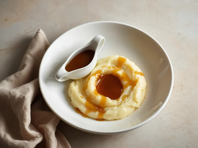 Brown gravy without drippings