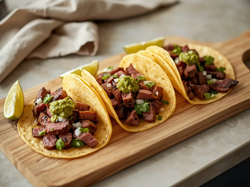 Carne asada tacos