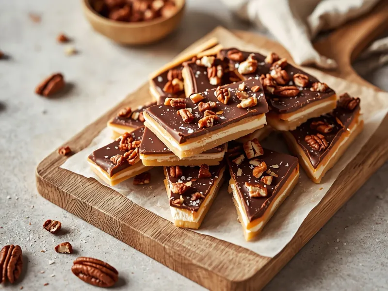 Christmas crack (saltine toffee)