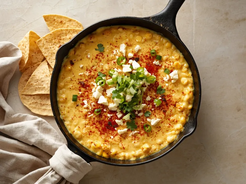 Mexican street corn dip
