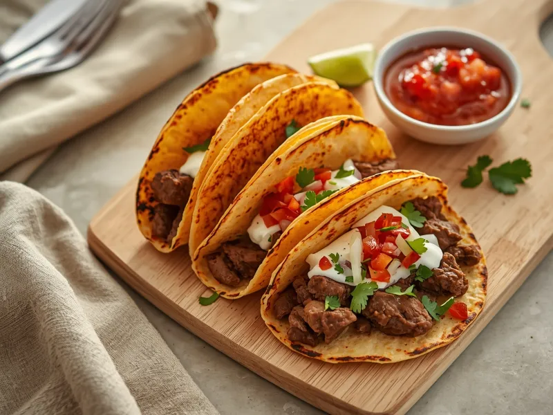 Steak and cheese quesatacos
