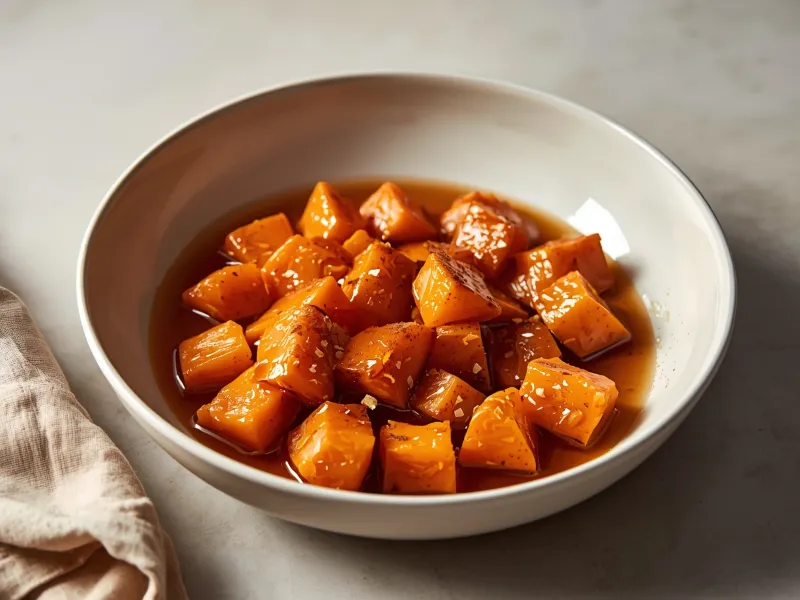 Stovetop candied yams